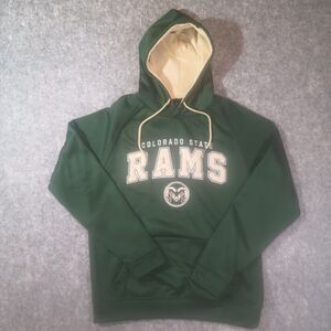 CSU Colorado State Rams Colisseum Hoodie Size Medium